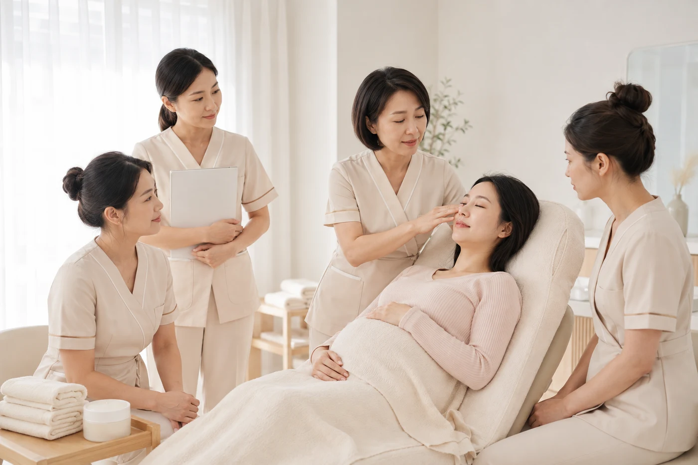 국제미용교육협회 전문가 교육 현장